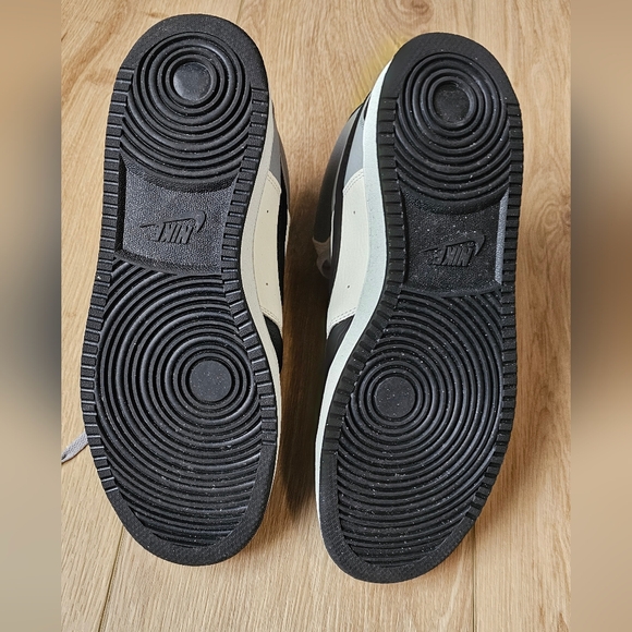 Nike Men's Court Vision Mid Next Nature Shoes - Smoke Grey, Black, Excellent - Picture 4 of 8